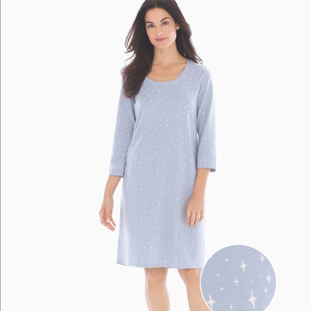 Soma Embraceable Sleepshirt Night Sky Eventide NEW